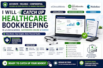catch up healthcare bookkeeping in eclinicalworks  hubdoc and quickbooks