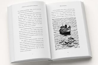 do book interior layout design and formatting for amazon KDP, ingramspark