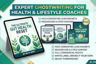 create white label lead magnets and ebooks fr health coaches