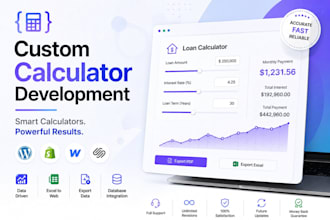 build a custom wordpress calculator or web calculator for your business