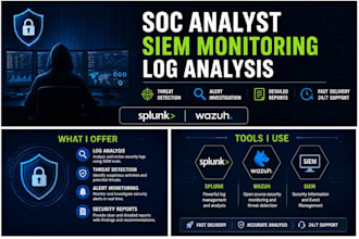 soc analyst siem monitoring log analysis