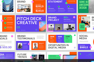 redesign business powerpoint ppt canva google slide company slide deck
