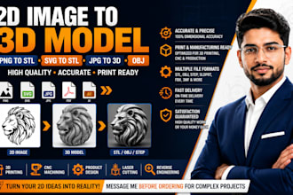 convert 2d image, sketch to 3d model, png to stl, svg to stl, 3d printing