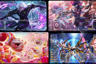 design tcg playmat custom mtg yugioh playmat anime deskmat card game playmat art