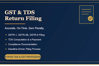 file gst and tds returns for your business