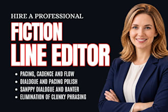 help romance authors line edit fiction novels for KDP exceptional clarity, flow
