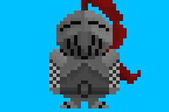 create pixel character sprites