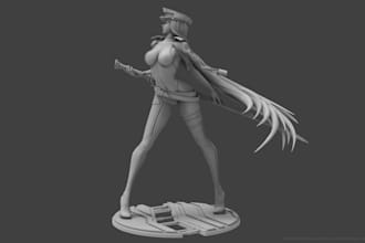 create 3d bjd 3d toy 3d joint doll and collectible models