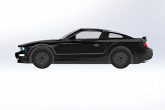 design 3d car model, automotive cad,body kit, mechanical engine, auto part, gear