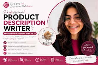 seo title, 5 bullet points and optimized product description