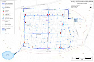create pipeline, water distribution, and soil erosion maps in gis and arcgis