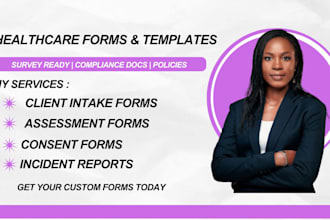 create professional healthcare and home care forms and templates