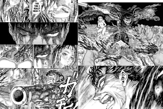 draw furry anime, manga, comic book or webtoon character illustration