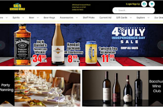 beverage website drink website coffee website wine website, tea website design