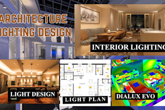do architectural lighting design, agi32, facade, dialux evo, lux calculation