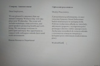 translate text from english to polish