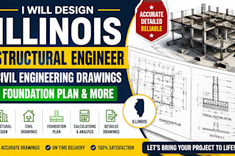 design illinois structural engineer, civil engineering drawings foundation plan