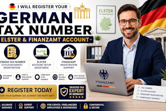 register your german tax number elster and finanzamt tax return