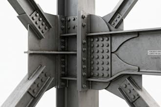 do 3d cad structural steel fabrication drawings and assembly designs