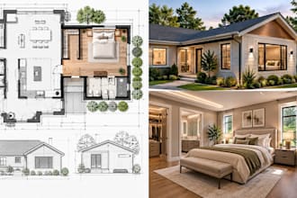 design bedroom home addition plans, growing family homes with 3d rendering