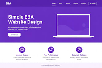 design your garri and eba website