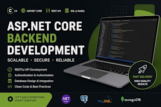 develop asp net core rest API