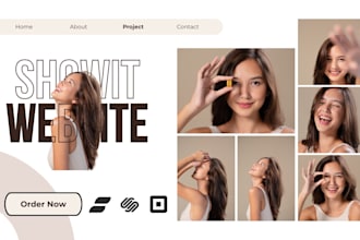 design, redesign and customize showit website or showit template