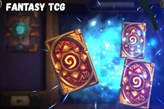 create amazing mtg card, fantasy tcg and board game designs