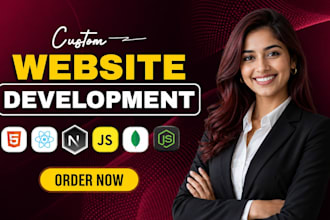 design a fullstack website or webapp for you