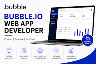 develop bubble io web app developer bubble io app developer bubble development