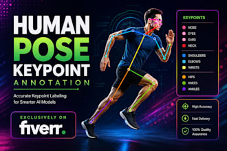 provide keypoint annotation, human pose estimation, and bounding box label
