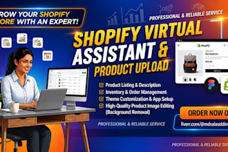 be your shopify virtual assistant