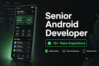 develop a professional android app