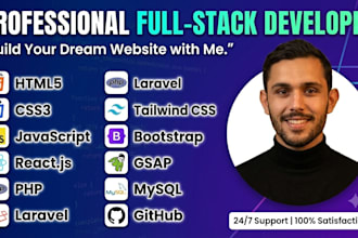 build dynamic websites using react js and laravel