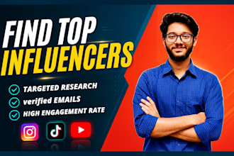 find influencers and build a targeted influencer list