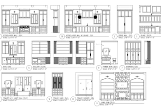 create custom kitchen, closet, interior and millwork cabinet designs using kcd