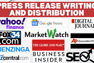 do professional press release distribution and press release writing