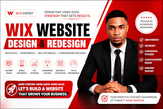 build wix website design wix website redesign wix business website wix ecommerce