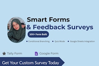 design a mobile friendly tally form for surveys, feedbacks