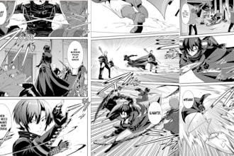 draw anime manga comic book illustration webtoon nsfw manga comic manga artist