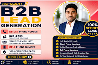 find targeted direct phone numbers, verified b2b leads