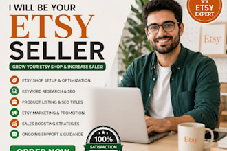 add optimized etsy product listings, etsy SEO listing