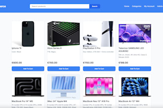 make you a webiste ecommerce