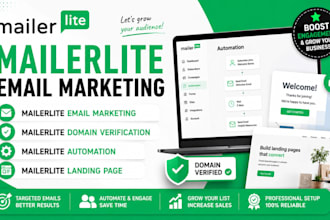 mailerlite email marketing mailerlite automation welcome sequence landing page