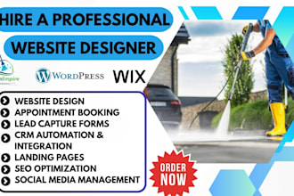 do pressure washing, appliance repair, painting, contractor, cleaning website