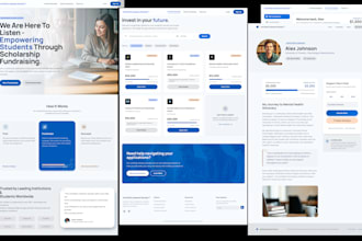 design a modern landing page UI UX in figma