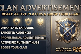advertise your clan in clash of clans