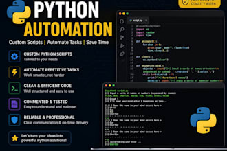 write python scripts to automate simple tasks
