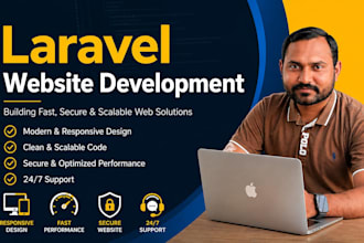 build custom laravel saas, CRM, erp and PHP web applications