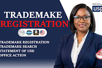 be your US licensed attorney for your trademark registration